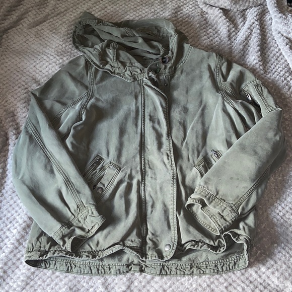 American Eagle Outfitters Jackets & Blazers - American Eagle | Olive Green Utility Jacket
